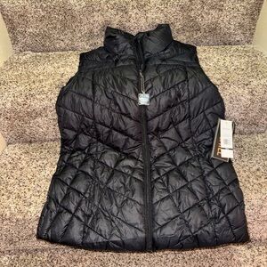 Big Chill Women's Chevron Quilted Puffer Vest, Midweight